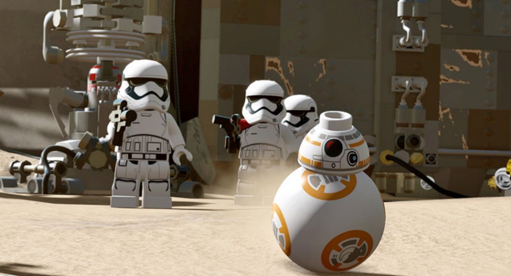 lego star wars the force awakens gameplay