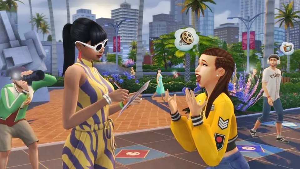 the sims 4 get famous free
