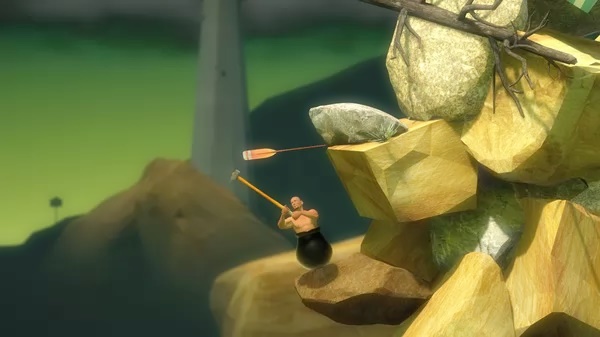 getting over it with bennett foddy ending speed runs