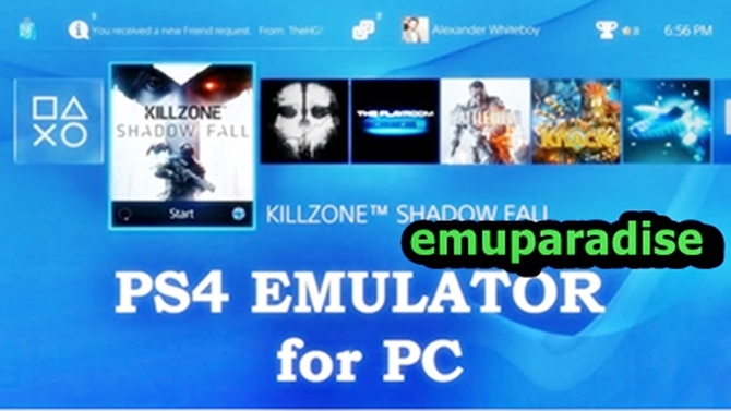 use ps4 emulator on pc