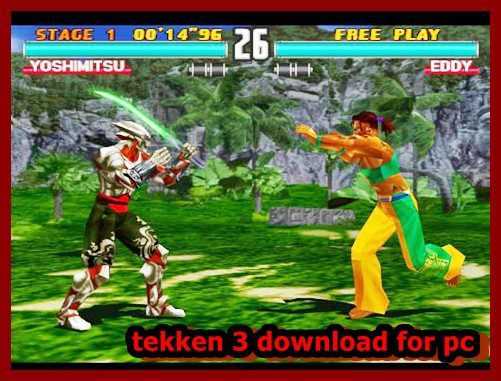 tekken 3 game install download for pc