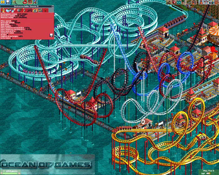 Roller Coaster Tycoon Free Download Ocean of Games