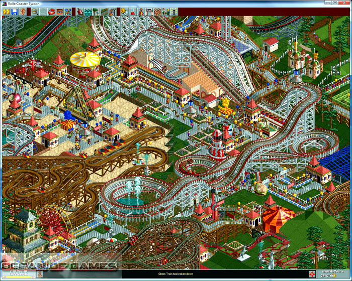 Roller Coaster Tycoon Free Download Ocean of Games