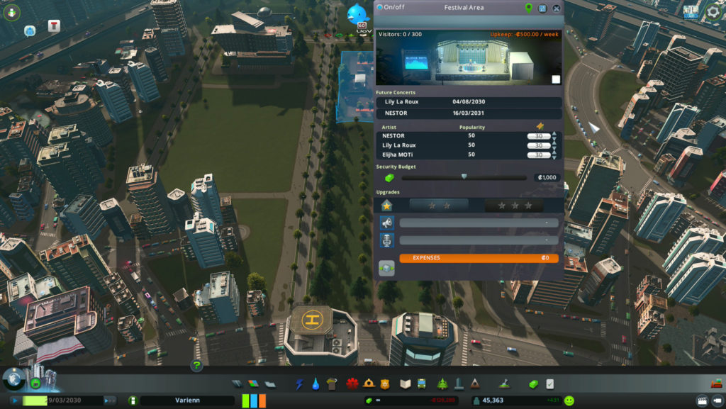 Cities Skylines Concerts Game Free Download