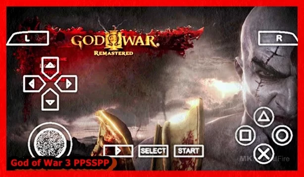 God of War 3 PPSSPP ISO File Download 1.3Gb For Android