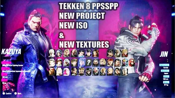 Tekken 8 PPSSPP ISO File Download